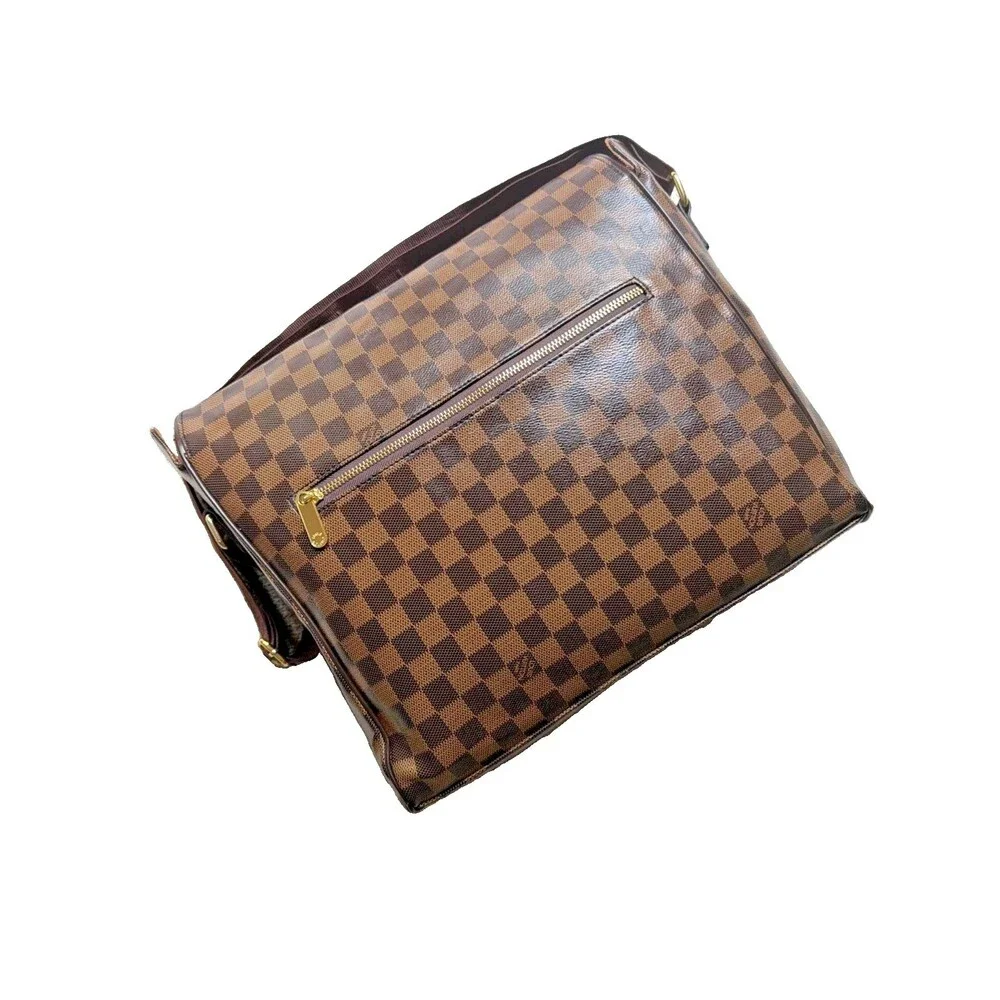 Louis Vuitton Damier Ebene Bastille Messenger Crossbody Bag Vintage Rare